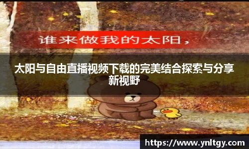 太阳与自由直播视频下载的完美结合探索与分享新视野